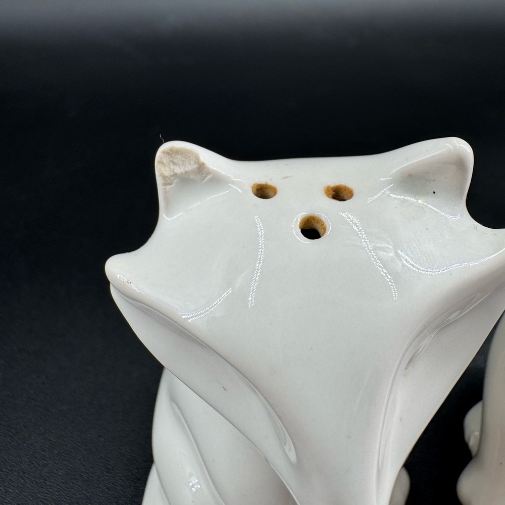 ๐ SOLD OUT ๐ White Fox Salt & Pepper Shakers by ๐๐๐ง๐๐จ๐๐ค๐ก๐ 2014 - Set of 2 - Picture 5 of 8